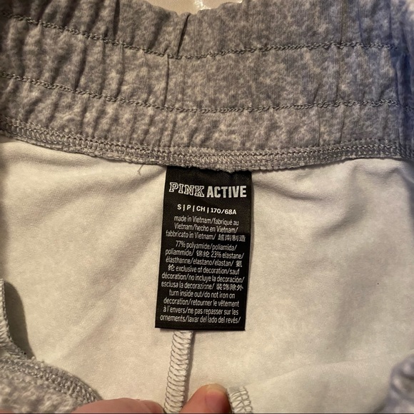 VS Pink Active • Grey Space Dye Athletic Leggings - Picture 5 of 7